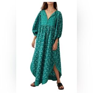Free People Hazy Missy Floral Maxi Dress